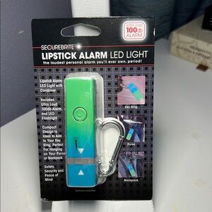 Green and Blue Lipstick Alarm LED Light